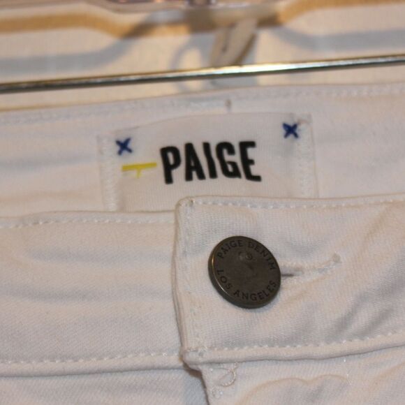 Paige White Verdugo Ankle Skinny Jeans Women Size 26 - Picture 8 of 16